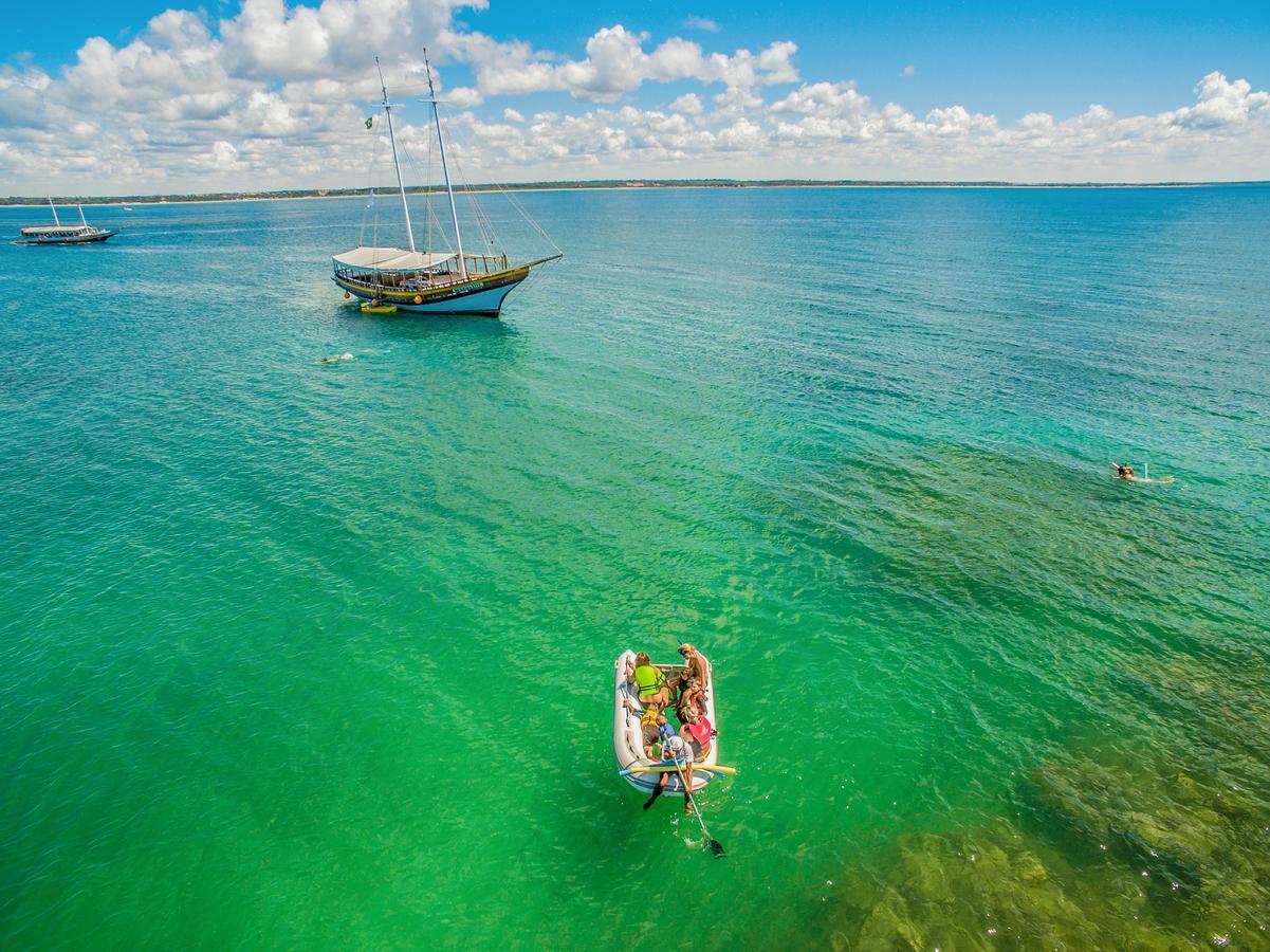 La Torre Resort All Inclusive Porto Seguro Exterior foto Aerial view of the bay